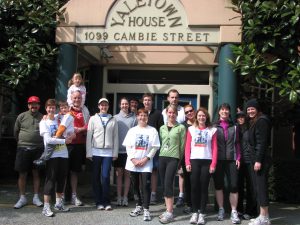 Read more about the article Possibly the coldest Sun Run in its 24 year History – but that didn’t stop the Yaletown House Team