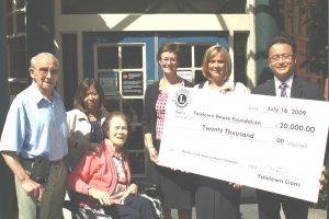 Read more about the article Yaletown Lions Donate $20,000 towards Quality of Life Starts at Home
