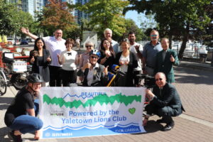 Read more about the article Yaletown Lions Club donates $40,000 towards Bike Program and Therapeutic Services